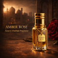 Amber Rose- Natural & Luxury Arabian Amber Rose Perfume Oil (Attar).