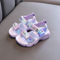 Korean Style Girls' Summer Sandals Soft Bottom Little Kids' Princess Shoes Beach Shoes Girls' Shoes Little Girl's Shoes 52-3-4. 