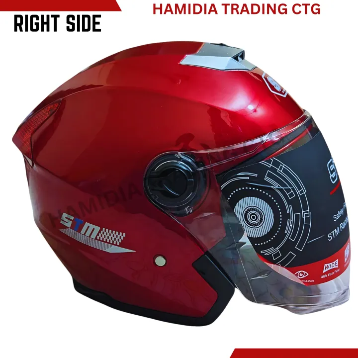 STM%20Unisex%20Open%20Face%20Motorcycle%20Helmet%20High-Security%20Sleek%20Design%20-%20Red/Black%20-%20Image%206