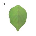 50 Sheets/Pad Creative Green Leaf Shaped Sticky Notepad Photo Wall Refrigerator Decoration Sticker.
