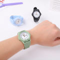 Student Exam Mute Quartz Watch 50m Waterproof Pointer Watch Summer Watch Decorative Calendar Adjustable. 