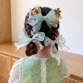 2pcs Bow Ribbon Hair Clip Pony tail Hair Pin Cute Hair Accessories for Kids Girl. 