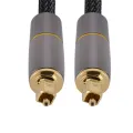 Optic Audio Cable 2M Toslink SPDIF Coaxial Cable for Amplifiers Player Soundbar Cable. 