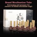 60pcs Moxa Self-stick Moxibustion Heating Acupunture Therapy Meridian Massage Warm Body Massager Wild Mugwort Argy Wormwood.