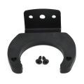 Black Baseball Bat Two Ways Wall Racket Mount Bracket Vertical Tennis Universal Mini Display Softball Durable.