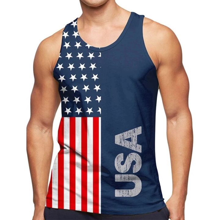 American%20Eagle%20Flag%20Graphic%20Tank%20Top%20Gym%20Clothing%20Men%203D%20Printed%20Streetwear%20Basketball%20Vest%20Quick%20Drying%20Sleeveless%20T-Shirt%20Tops%20-%20Image%202