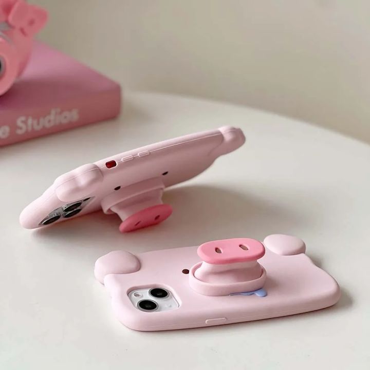 Cute%20Pig%20Nose%20Stand%20Case%20For%20iPhone%2015%2014%2013%2012%2011%20XS%20XR%20Pro%20Max%20Mini%207%208%20Plus%20Se%20Soft%20Silicone%20Shockproof%20Cover%20Skin%20-%20Image%204