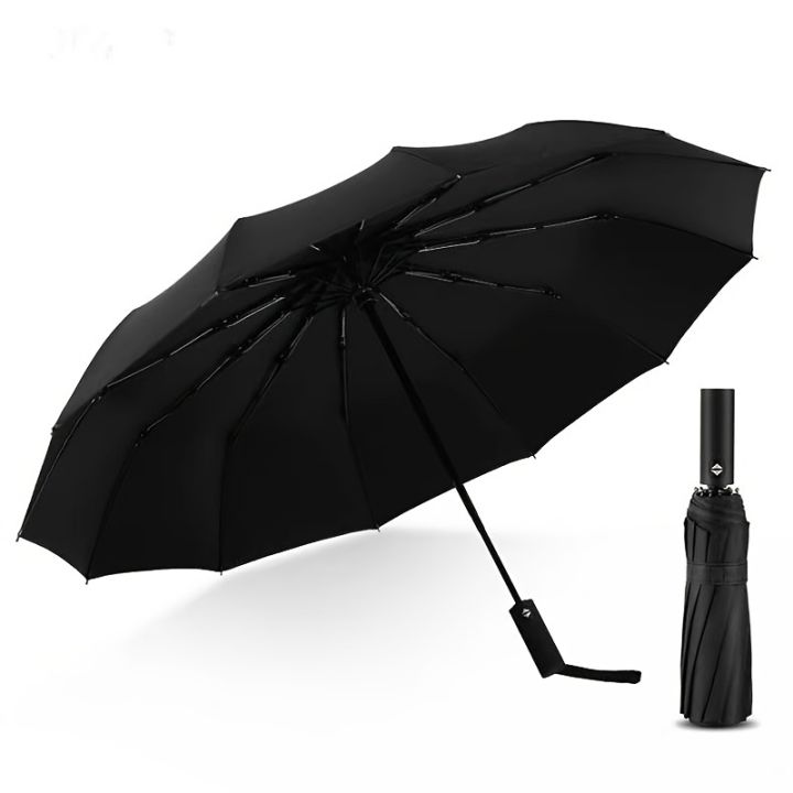 Umbrella Windproof Travel Umbrella-Wind Resistant,Light, Automatic, Strong Steel Shaft, Mini,Umbrellas for Rain - Men and Women