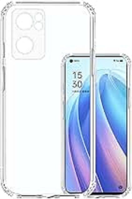 Oppo Reno7 5G Premium Silicone Case Crystal Clear Soft TPU Ultra-Thin Transparent Flexible Protective Mobile Phone Back Cover