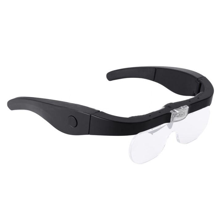 1.5X%202.5X%203.5X%205X%20Glasses%20Magnifier%20With%20USB%20Charging,%20Head%20Mounted%20Magnifying%20Glass%20For%20Reading%20Maintenance%20Beauty%20Embroidery%20-%20Image%204