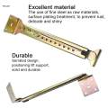 2Pcs Lifting Rod Hinge Hardware Multipurpose Angle Lifting Rod for Cupboard Door Adjusting Sofa Back.
