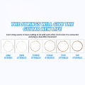 6 Pcs Guitar Strings Replacement Phosphor Bronze Acoustic Guitar Strings Musical Instrument Accessories Parts For 6 String Guitars.