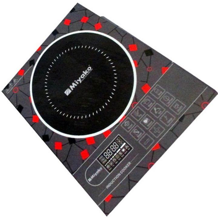 Miyako Induction Cooker TC-R3 Grey With 28 Cm Steel Kari Free
