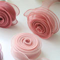 Multi-Use Ribbon Roll Handmade Gift 10Yards Length Satin Ribbon 40mm Width Party Supplies Organza Ribbons for Gift Wrapping Wedding Decor Birthday Party Bow Making DIY Crafts.