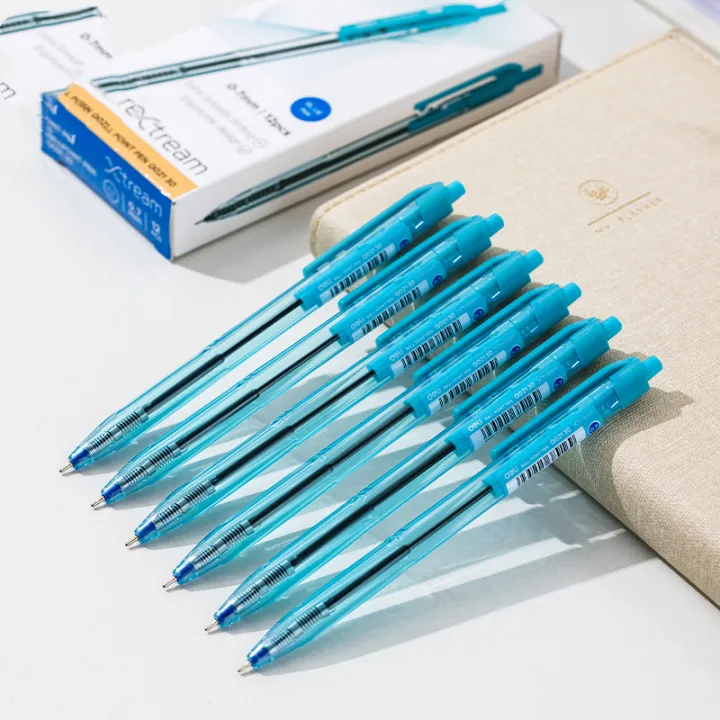 DELI%20Ballpoint%20Pen%200.7%20MM%20Office%20Ball%20Pens%2012PCS/Box%20Smoothing%20Writing%20Low%20Viscosity%20Ink%20Writing%20Pens%20Office%20Stationery%20Amour%20zii%20-%20Image%206