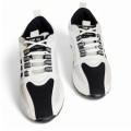 New 2026 Collection Comfortable Stylish & Fashionable Sports Look, Lace Up, Slip-on & Pull-on, Light Weight - White and Black Color Combination Sneaker For Men. 201.