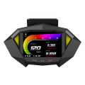 Smart Car Inclinometer Level Tilt Meter Digital HUD G-PS Speed Meter OBD Speedometer Display Speed, Voltage, Water Temperature Roll Angle, Pitch Angle, Over-speed Alarm Safe Driving. 