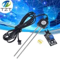 【Daily Necessities For Anyone Store】TZT Sensor and Soil Detector Soil Moisture Test Soil Humidity Test Corrosion Resistance Probe for Arduino. 