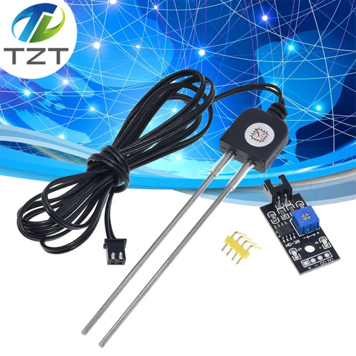 【Daily Necessities For Anyone Store】TZT Sensor and Soil Detector Soil Moisture Test Soil Humidity Test Corrosion Resistance Probe for Arduino