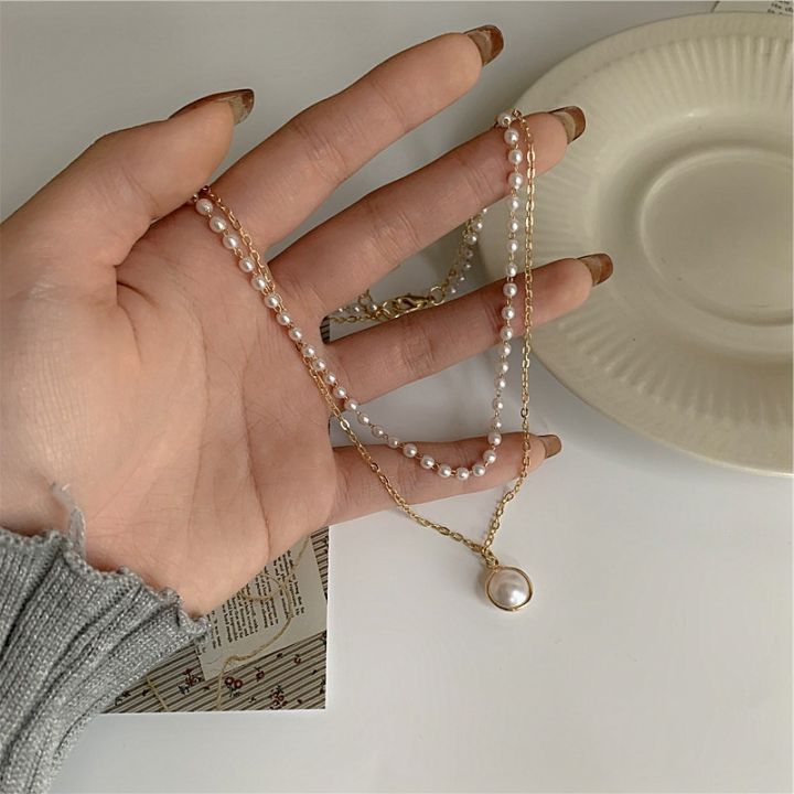 Necklaces%20/%20a%20Double%20Layer%20Necklace%20for%20Women%20and%20Girls%20-%20Image%205