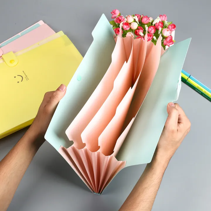 Cute%20A4%20File%20Folder%205%20layers%20Desk%20Document%20Organizer%20School%20Office%20supplies%20Stationery%20-%20Image%209