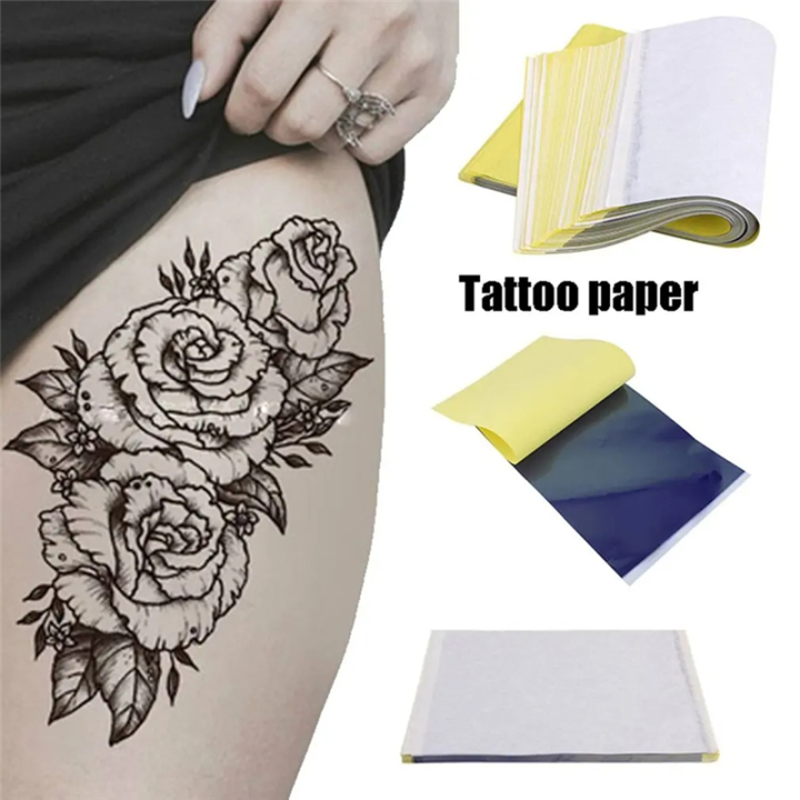 1Box/100Pcs%20Carbon%20Thermal%20Stencil%20Tracing%20Paper%20Professional%20Tattoo%20Accesories%20-%20Image%203
