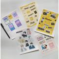 Bts sticker sheet a5 size (5pc). 
