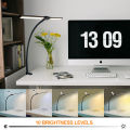 Double Head LED Desk Lamps Stepless Dimmable Led Computer Monitor Light USB Table Lamp for Office Study Reading Lighting Fixture.