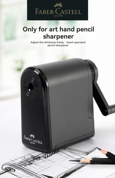 Faber%20Castell%20Artists%20Long%20Point%20Pencil%20Sharpener%20Manual%20for%20Art%20Charcoal%20Pencils/Drawing/Sketching%20Pencils%20Adjustable%20Points%20-%20Image%205