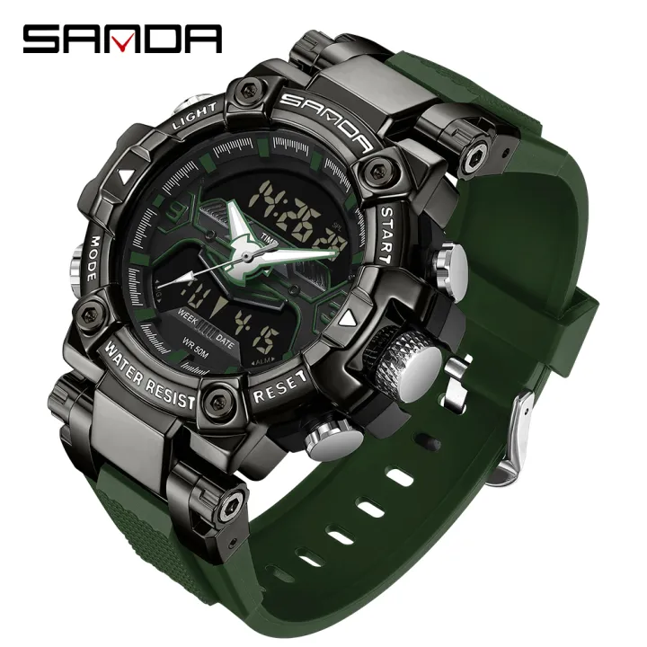Sanda%20Men's%20Watches%20Sports%20Military%2050%20M%20Waterproof%20Digital%20Wrist%20watch%20for%20Male%20Clock%20Stop%20watch%20Relogio%20Masculino%203186%20-%20Image%2010
