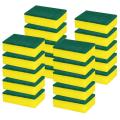 Durable Heavy Duty Multi Use Cleaning Sponges rub Non-Scratch Sponge Scrubbing Dish Sponges Use for Kitchens, Bathroom, Car & Odor Free - 20 pack.