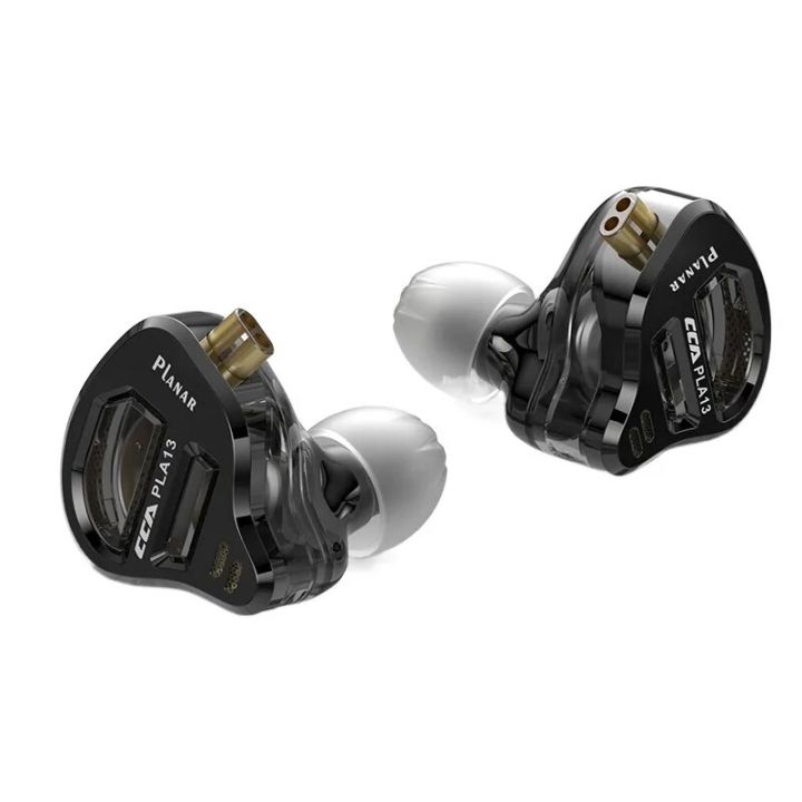 Cca Pla13 Metal Wired Headphone In Ear Monitor Earbuds Earphone Hifi Music Bass Best Sport Orthodynamic Headset With Microphone