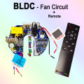 BLDC Ceiling Fan AC Dc Controller PCB Circuit Board 60W AC DC Kit Remote Control.