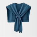 Love is longLazy Cross Shawl Outer Match Summer Air-Conditioned Room Neck Shoulder Protection Thin Women's2023Popular.