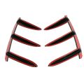 Car Rear Bumper Lip Spoiler Canards for Mercedes Benz W176 A200 A250 A45 AMG. 