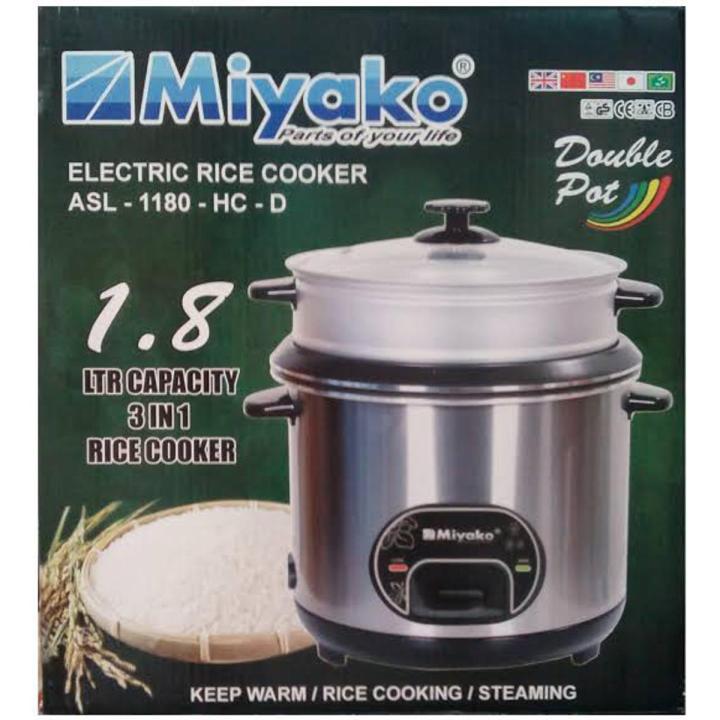 Miyako 1.8L Rice & Curry Cooker