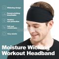 Headband Sport Men Sweat,Sports Headbands, Sweat Band ,Head Band Sweatbands For Running Gym Training Tennis Basketball Football.