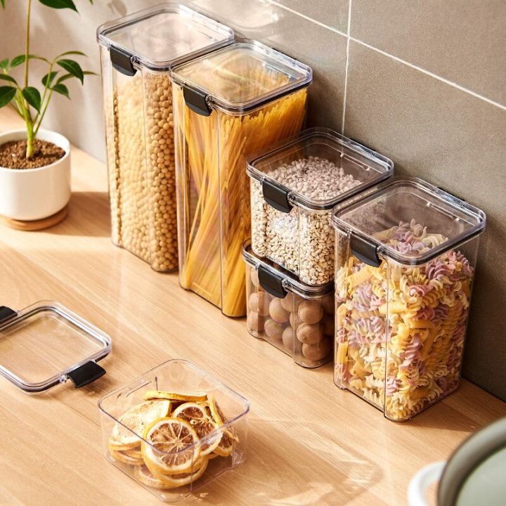 Food%20Storage%20Kitchen%20Container%20Plastic%20Box%20Jars%20for%20Bulk%20Cereals%20Kitchen%20Organizers%20for%20Pantry%20With%20Lid%20Home%20Organizer%20Jars%20-%20Image%204