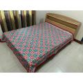Hand Made Cotton Nakshi Kantha  - Multi Color. 