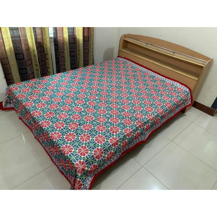 Hand Made Cotton Nakshi Kantha  - Multi Color