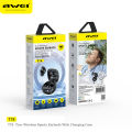 Awei T78 Bluetooth 5.3 Earphones Wireless 3D Stereo TWS Headphones with Microphones Game In-ear Headset Hifi HD Call Earbuds.