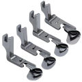 1 PC Industrial Sewing Machine Curved Hemming Foot Silk Chiffon Skirt Crimping Presser Foot Hem Pull Tube Presser Foot Industrial Sewing Machine Curved Hemming Foot Silk Chiffon Skirt Crimping Presser Foot Hem Pull Tube Presser Foot NEW.