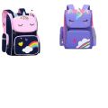 Schoolbag Pupils Princess Girl, Grade 6, 1234 6-12 Children's Burden Alleviation Waterproof-Year-Old Backpack.