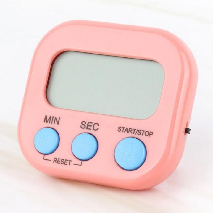 Digital Timer Kitchen Timer Alarm Clock Display Student Timer