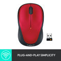 Logitech M235 Wireless Mouse, 2.4 GHz with USB Unifying Receiver, 1000 DPI Optical Tracking, 12 Month Life Battery, PC / Mac / Laptop. 