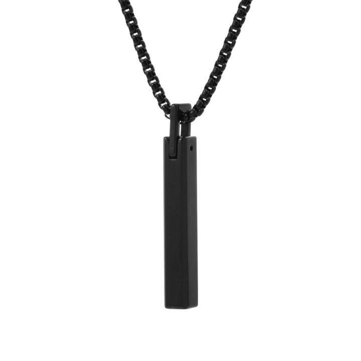 Japanese%20and%20Korean%20simple%20men's%20fashion%20tungsten%20steel%20pendant%20European%20and%20American%20personality%20stainless%20steel%20chain%20jewelry%20literary%20fan%20street%20necklace%20-%20Image%205