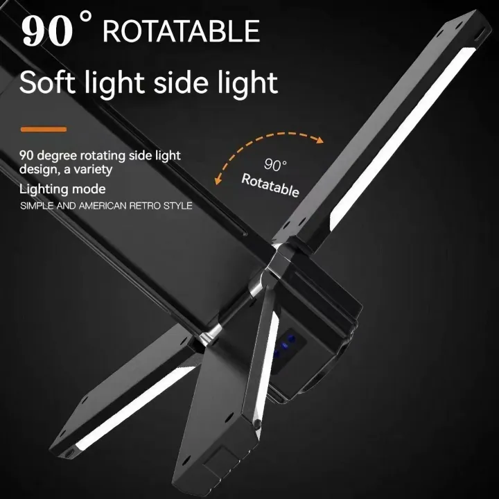 Qiunery%20Camping%20Lights%20Waterproof%20Tent%20Lights%20Portable%20Fishing%20Hiking%20Emergency%20Lighting%20Lantern%20LED%20Lantern%20Flashlight%20With%203000mAh%20Battery%20Rechargeable%20Flashlight%20-%20Image%202