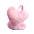 Plush Gradient Color Heart-Shaped Plush Earflap Earmuffs Warm Soft Heart-Shaped Plush Earflap Earmuffs Heart-Shaped Gradient.