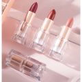Matte Nude Lipstick Bean Paste Pink Lips Makeup Waterproof Long Lasting Lip Tint Cosmetic Moisturizer Lipstick.