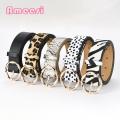 Belt Strap Zebra Stripe Faux Leather Leopard Waist Belt Waistband. 